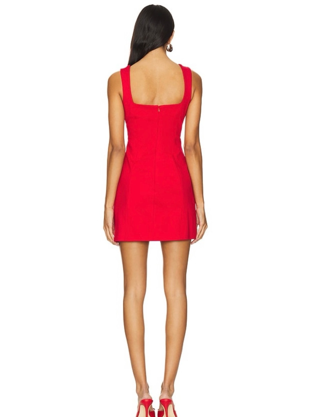 Elliatt Revolve Emma Red Sequin Detail Mini Dress • msrp $258 - Picture 4 of 4